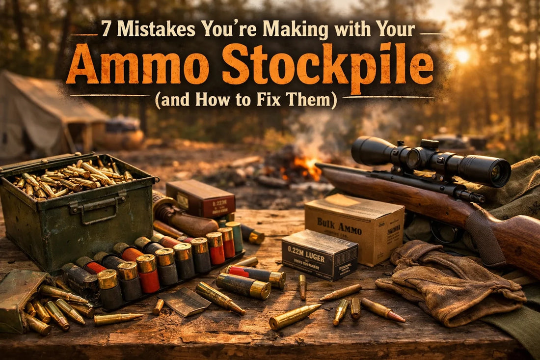 7 Mistakes You’re Making with your Ammo Stockpile (and how to Fix Them)