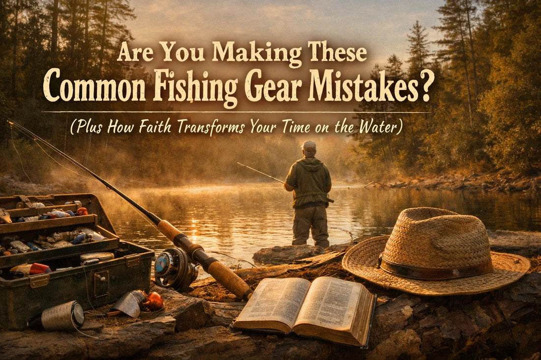 Are you Making these Common Fishing Gear Mistakes? (plus how Faith Transforms your Time on the Water)