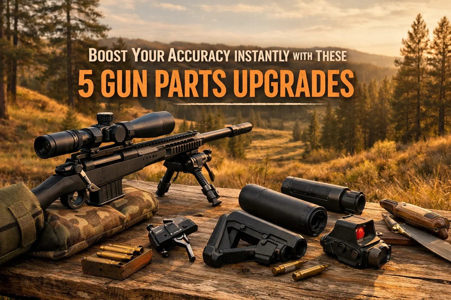 Boost your Accuracy Instantly with these 5 Gun Parts Upgrades