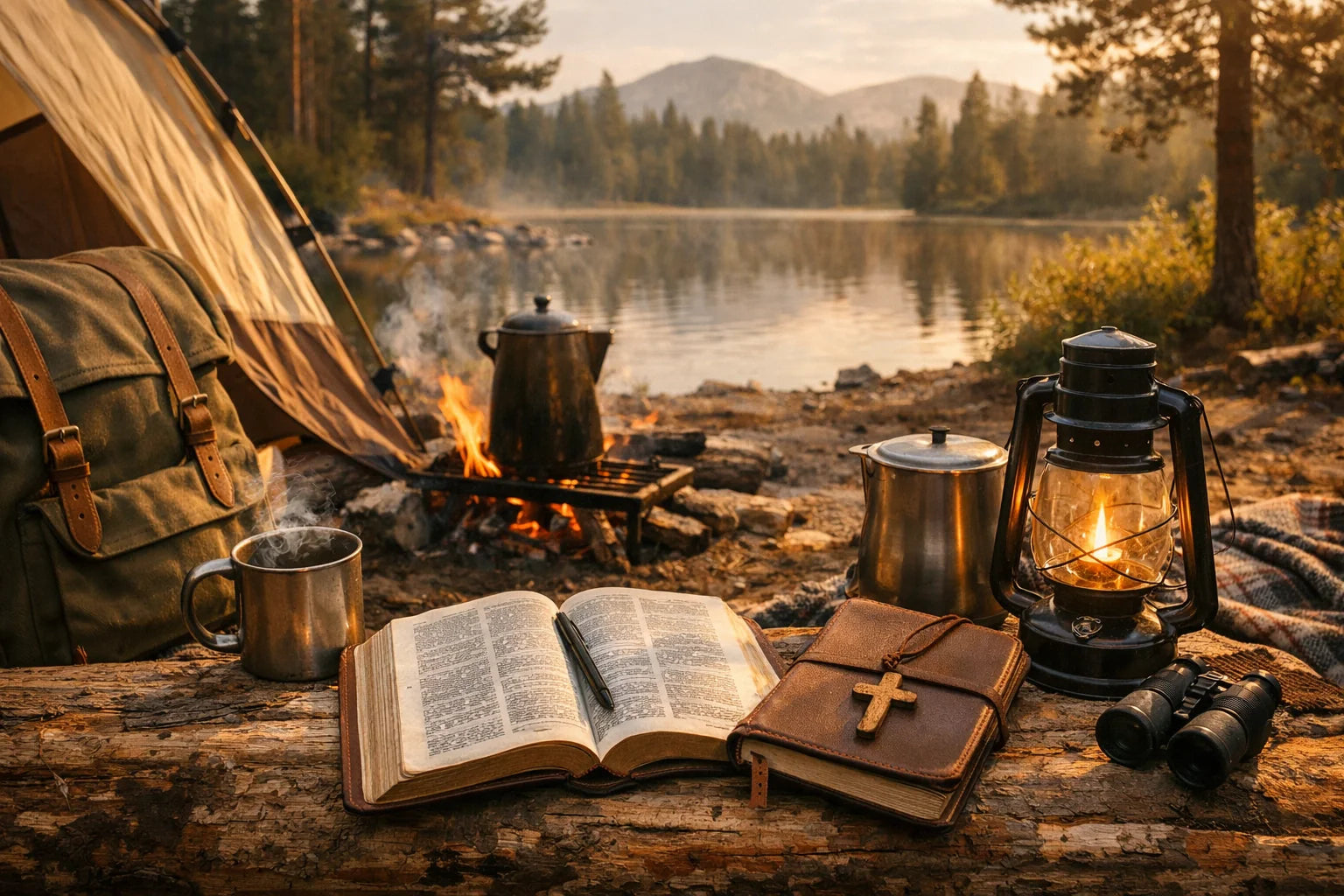 How to Integrate your Camping Gear with Daily Devotional Time