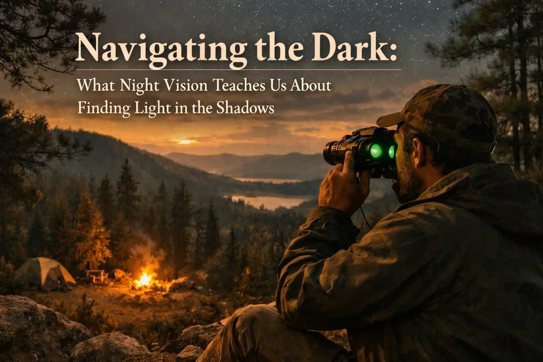 Navigating the Dark: what Night Vision Teaches us About Finding Light in Shadows