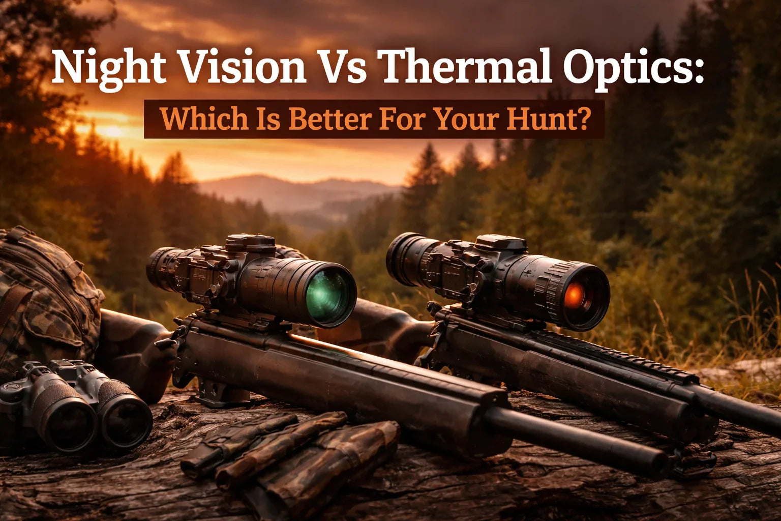 Night Vision Vs Thermal Optics: which is Better for your Hunt?