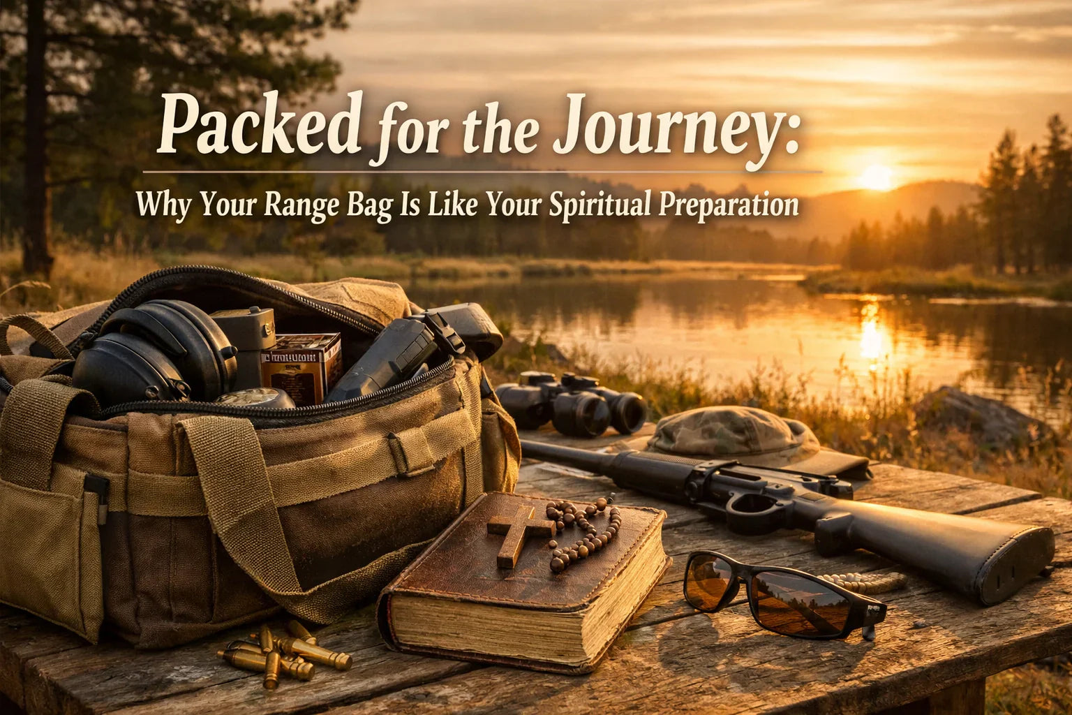 Packed for the Journey: why your Range Bag is Like Spiritual Preparation