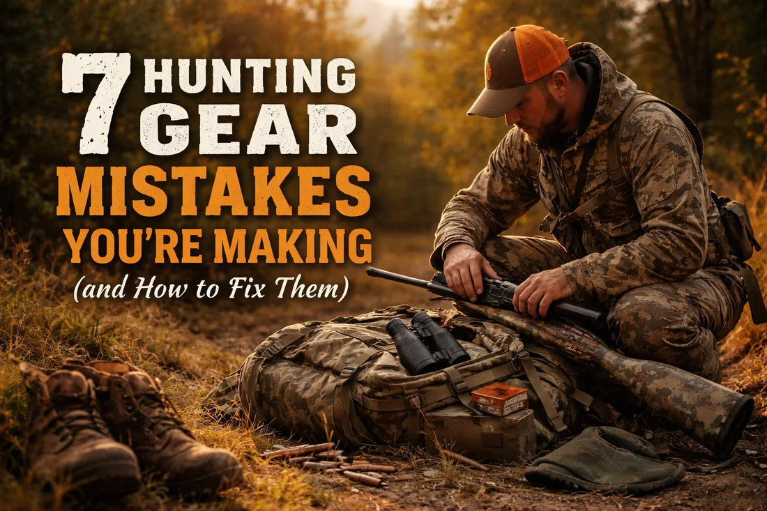 Stop Making these 7 Hunting Gear Mistakes