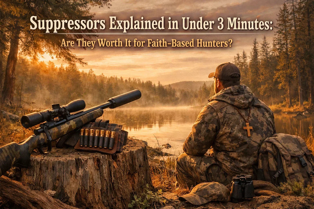 Suppressors Explained in Under 3 Minutes: are they Worth it for Faith-based Hunters?