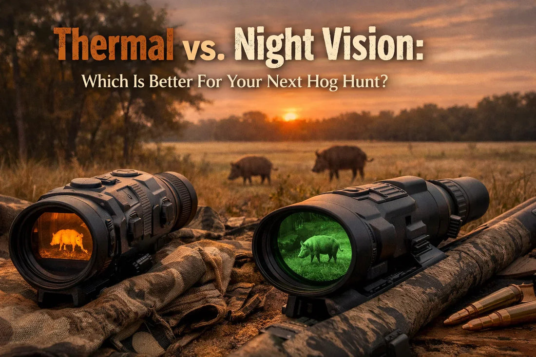 Thermal Vs. Night Vision: which is Better for your Next Hog Hunt?