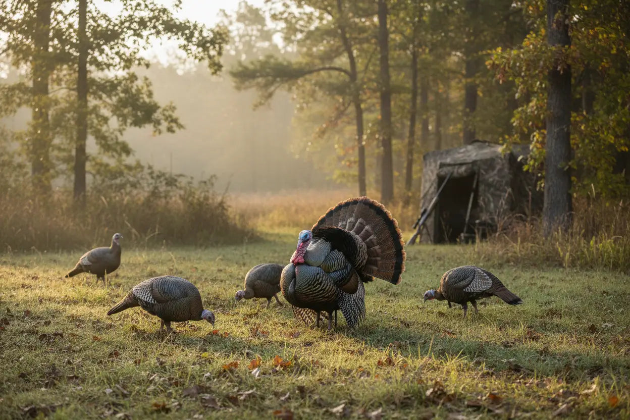 Turkey Hunt Triumph: Realistic Decoys Maximize your Success!