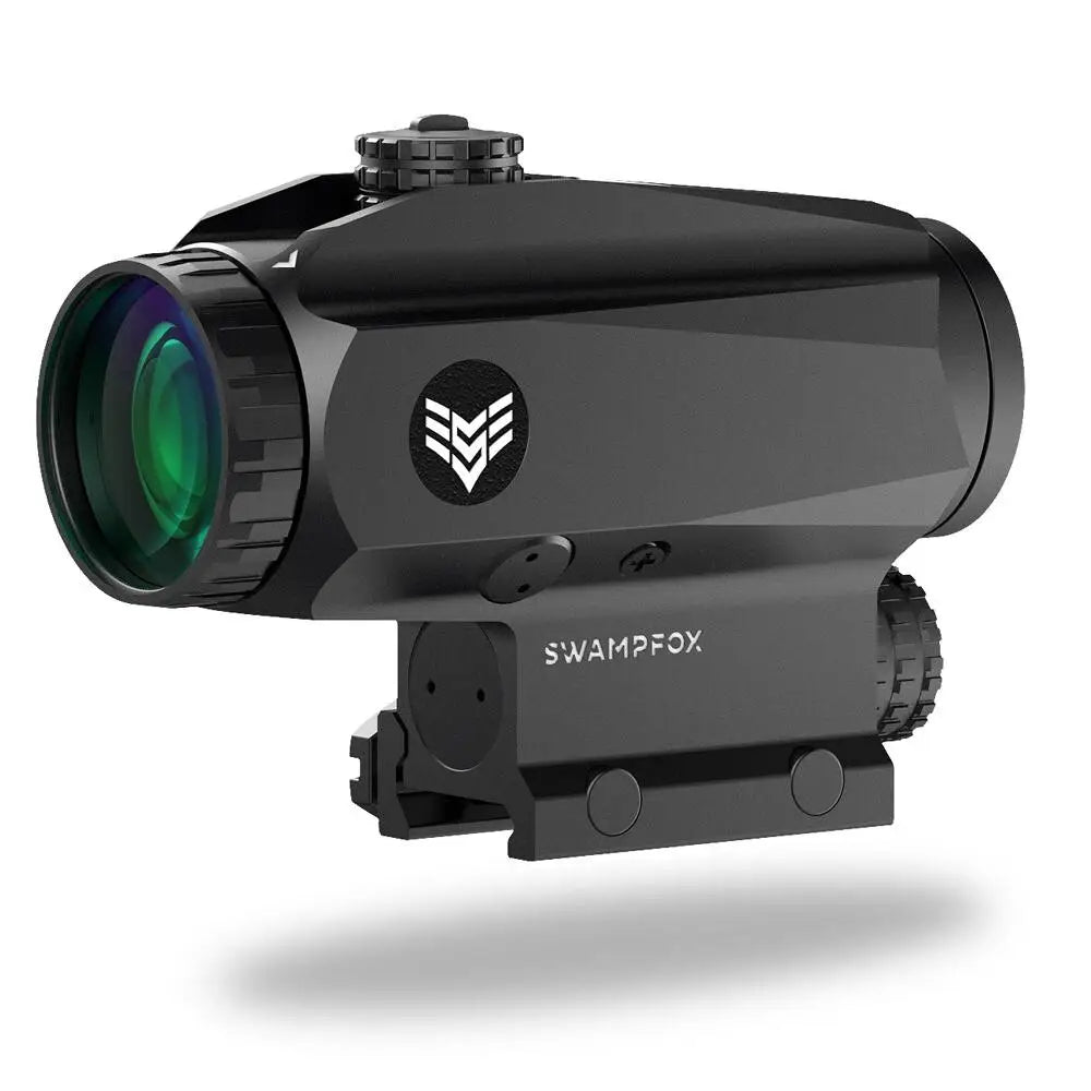 10 Ring Reflex Swampfox Trihawk Prism Sight 3x30 Green Ir Moa Buy at Faith and Freedom Outdoors