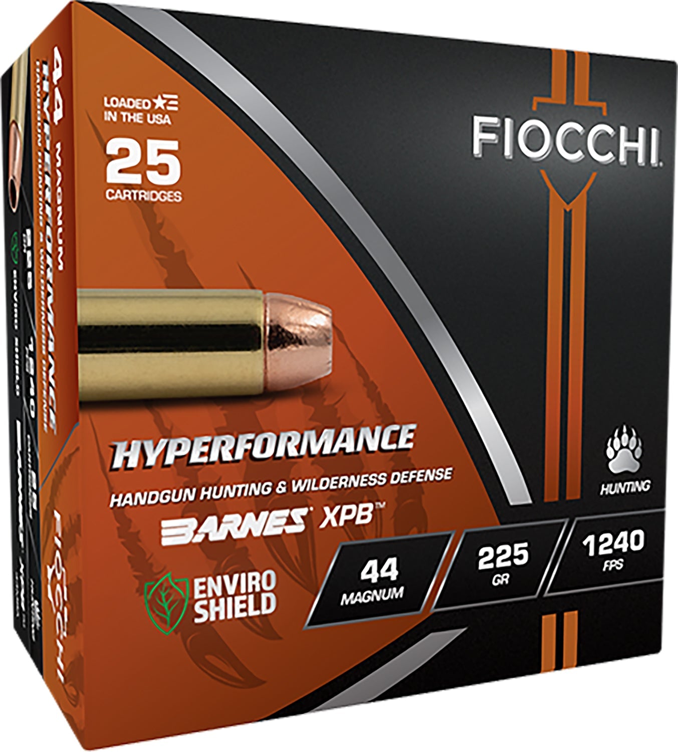 Fiocchi 44Mba Hyperformance 44 Mag 225 Gr XPB – Superior Handgun Hunting Ammunition
