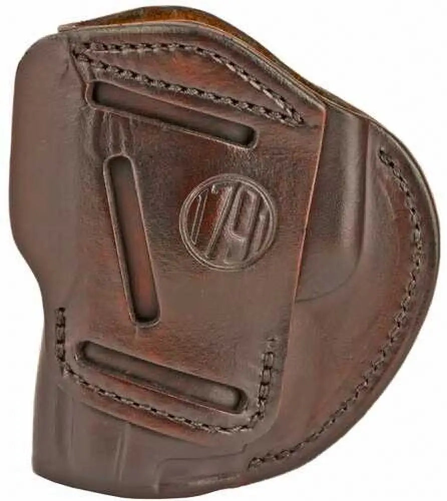 1791 4 Way Inside/outside Waistband Holster Size 6 Matte Finish Leather Construction Signature Brown Right Hand