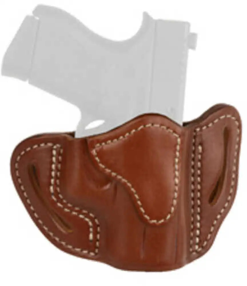 1791 Bhc Optic Ready Owb Belt Holster Fits Sub-compact Pistols Matte Finish Classic Brown Leather Right Hand