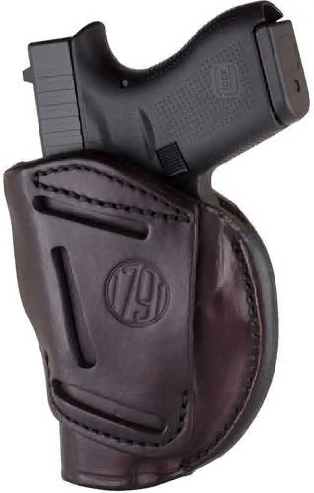 1791 Gunleather 3wh-3 3 Way Multi-fit Owb Concealment Holster for Compact/full Size Models Ambidextrous Draw
