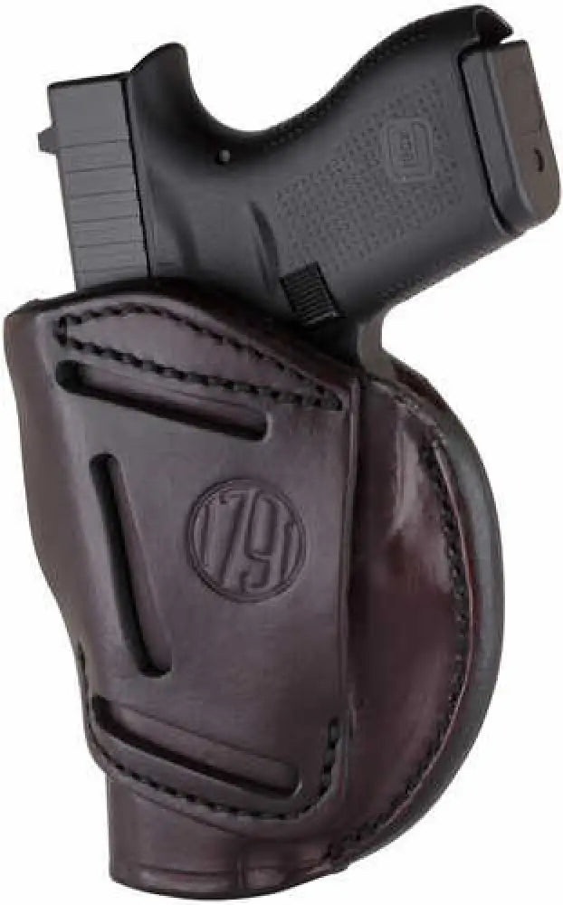 1791 Gunleather 4wh1sbrr 4 Way 1911 3-4’’/browning High Point Steerhide Signature Brown