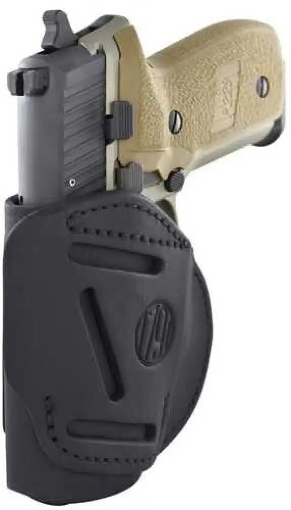 1791 Gunleather 4wh4sbll Way Stealth Black Steerhide Iwb/owb Cz 75/for Glock 26-303339/hk40/springfield Xdsxde Left Han