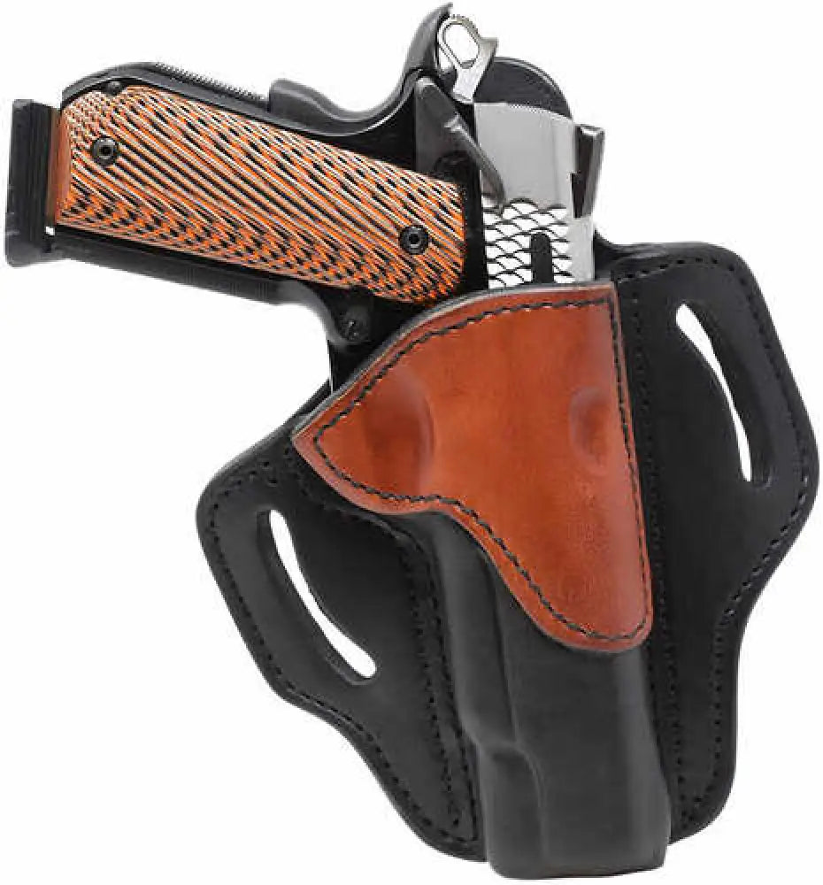 1791 Gunleather Bh1blbr Bh1 1911 4’’-5’’ Steerhide Black/brown