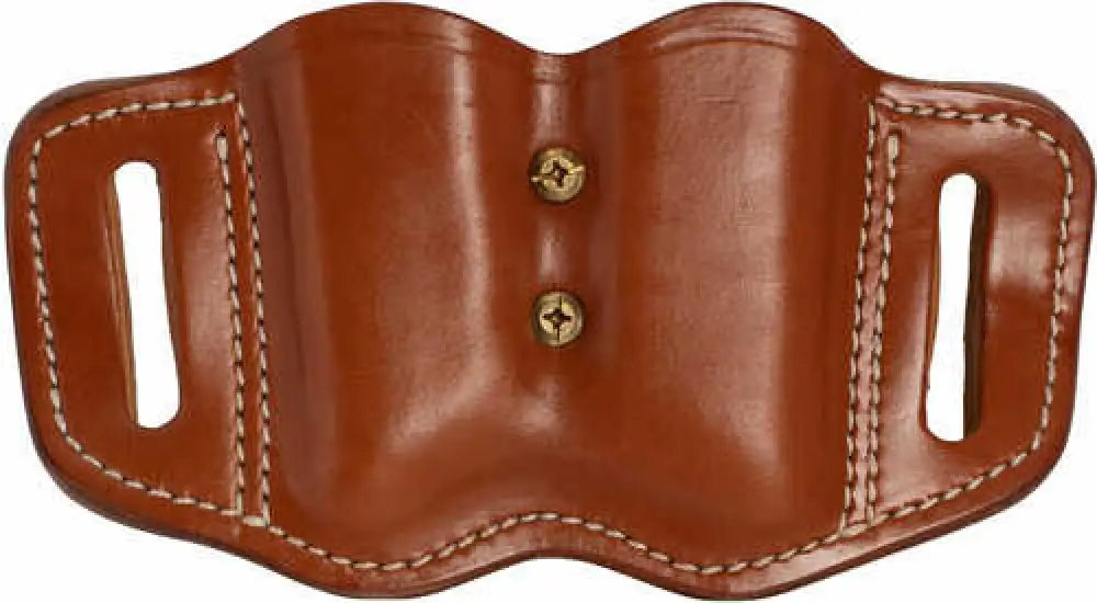1791 Gunleather Double Stacked Polymer Magazine Pouch 2.2 Owb Ambidextrous Leather Classic Brown - Magf22cbra