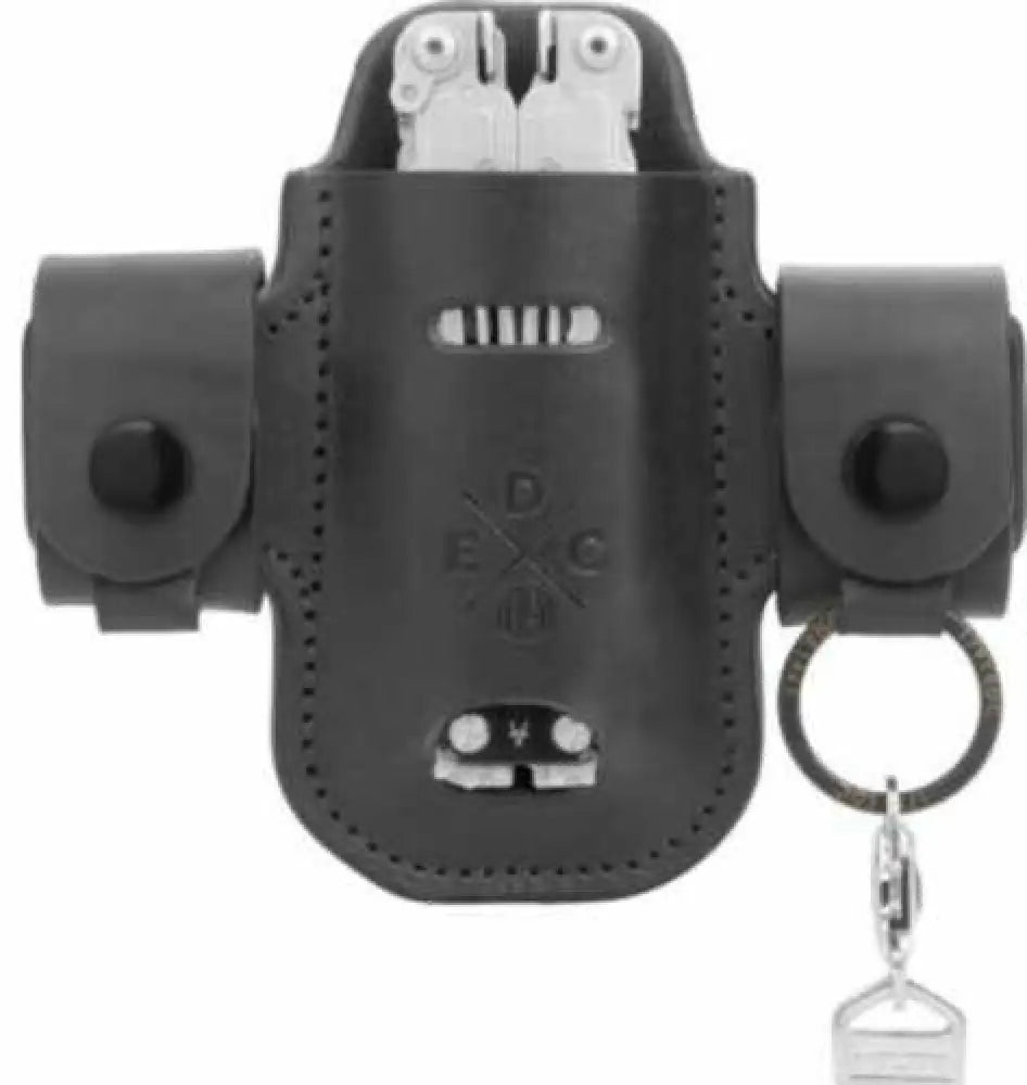 1791 Gunleather Hdasslblka Edc Heavy Duty Solo Action Snap Owb Black Leather Belt Loop Ambidextrous