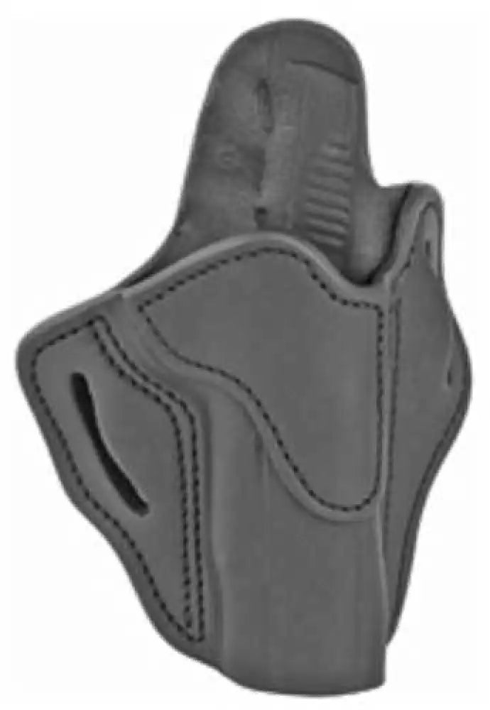 1791 Gunleather or Optic Ready Belt Holster Right Hand Stealth Black Leather Fits 1911 4’’ & 5’’ Or-bh1-sbl-r
