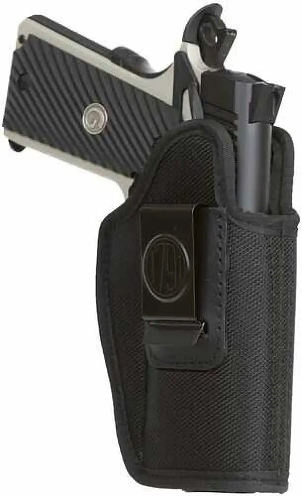 1791 Gunleather Pniwb4blkl Premium Nylon Iwb Size 04 Black Ballistic Clip-on Left Hand - Pniwb4blkl