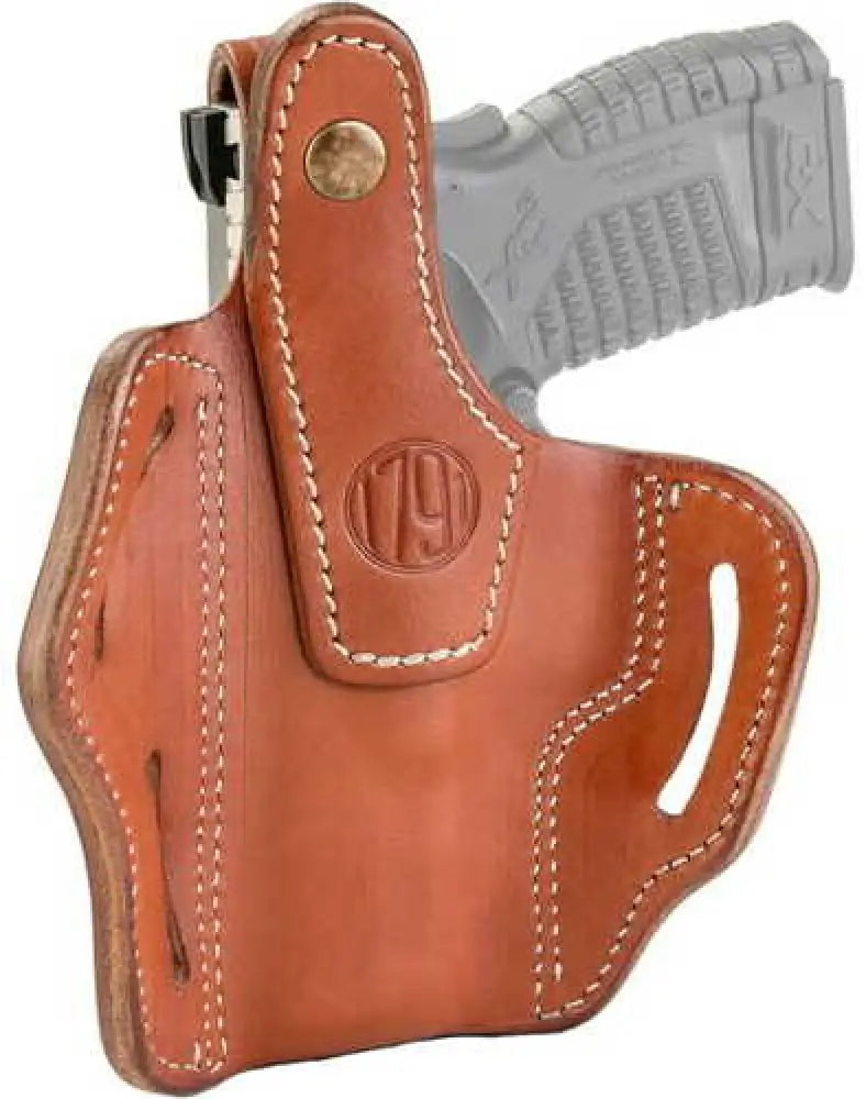 1791 Gunleather Revolver Thumb Break Owb Multi Rh Sw Governor Sz3 Black Rvhx-3-sbl-r