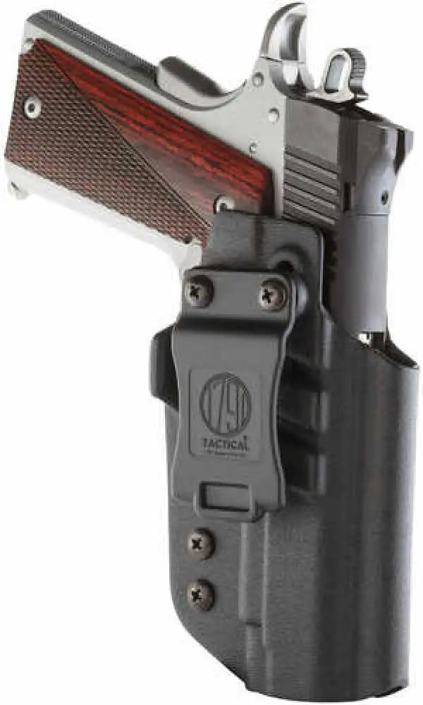 1791 Gunleather Taciwb1911blkr Tactical Kydex 1911 Government Wo/rail Black