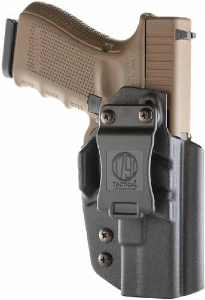 1791 Kydex Iwb Holster Multi -fit Rh Full Size for Glocks Black - Tac-iwb-glock-blk-r