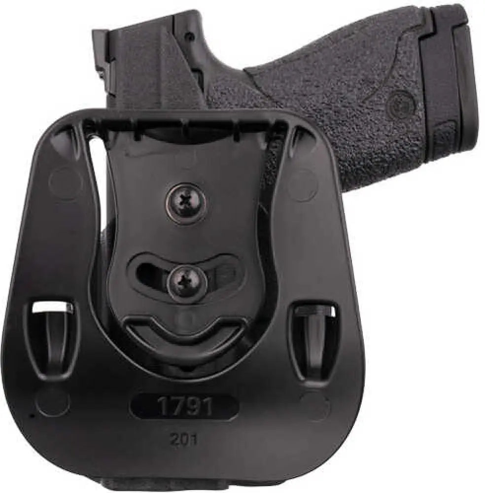 1791 Kydex Owb Paddle Hol Mult -fit Rh S&w Shld 9/40 Black - Tacpdhowbshieldbl