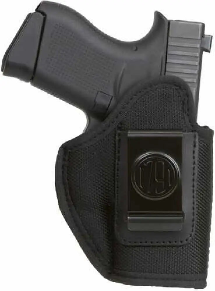 1791 Premium Nylon Inside Waistband Holster Size 3 Matte Finish Construction Black Right Hand Pn-iwb-3-blk-r