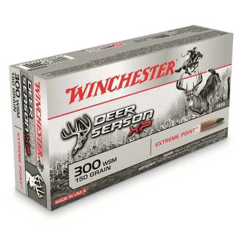 300 Wsm 150 Grain Copper Ammo - 20 Rounds for Deer Hunting - Winchester Short Magnum / Rifle