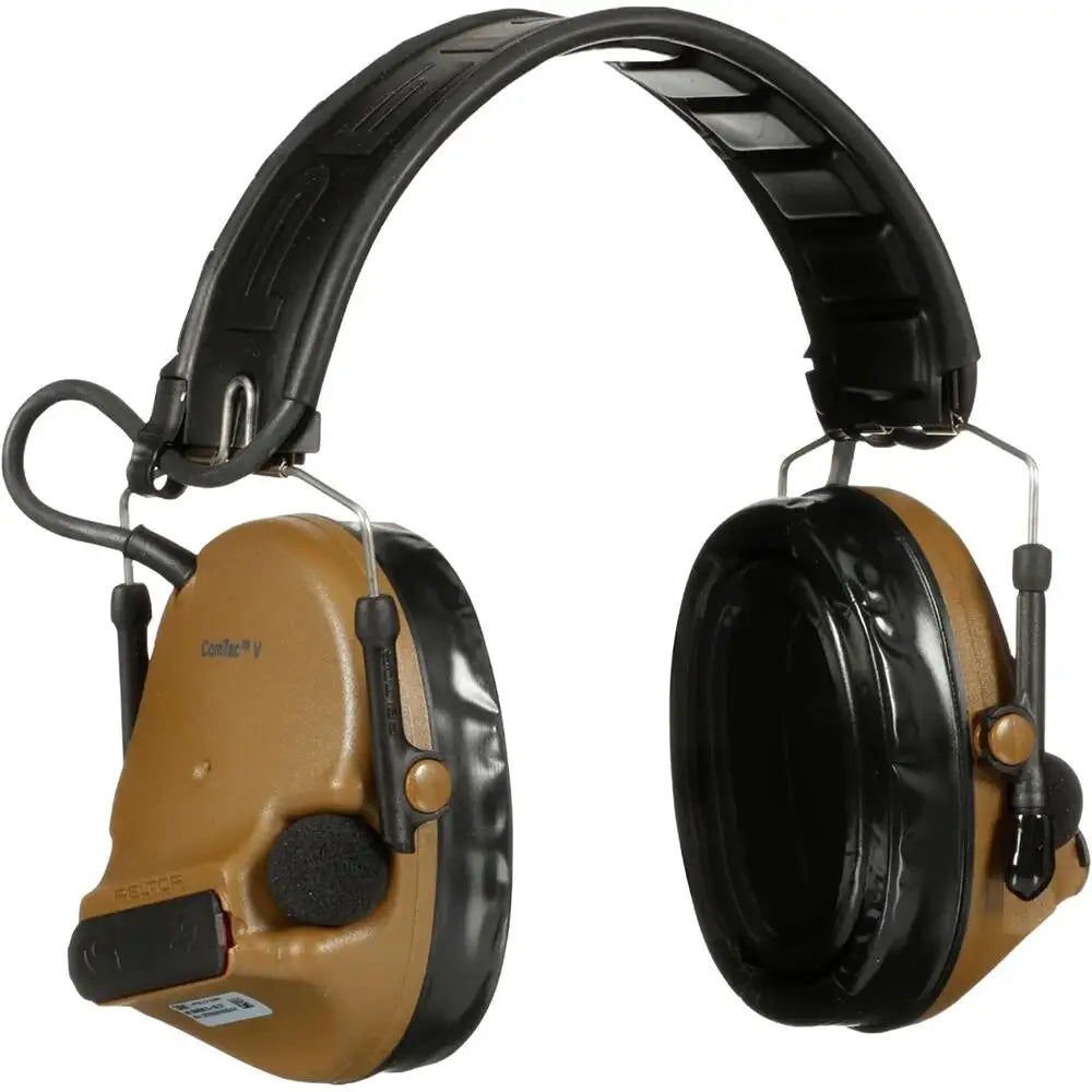 3m Peltor Ear Muffs Peltor Comtac v Hearing Defender Headset Coyote Brown Buy at Faith and Freedom Outdoors