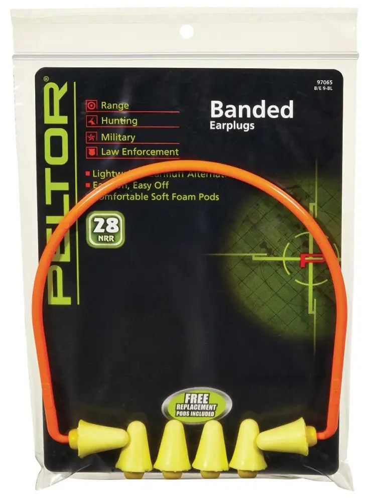 3m Peltor Ear Plugs Peltor Sport Banded & Replace Pods Buy at Faith and Freedom Outdoors