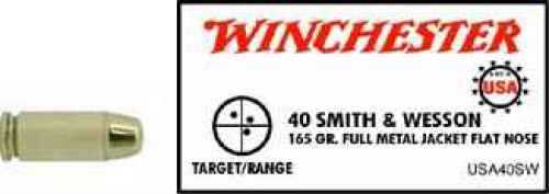 Winchester 40 S&W 50 Rounds Ammunition – Reliable Full Metal Jacket Performance