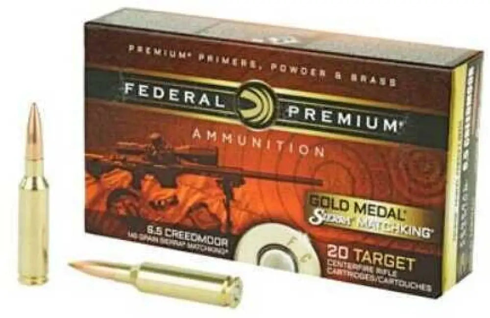 6.5 Creedmoor Federal 140gr Sierra Matchking Ammo 20pk - 140 Grain / Hollow Point - Rifle