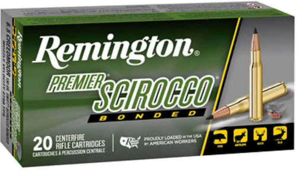 6.5 Creedmoor Remington 130 Grain Scirocco 20 Rounds - Ballistic Tip - Rifle Ammo