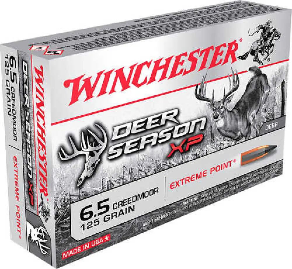 6.5 Creedmoor Winchester 125gr Polymer Tip Ammo 20rd - 125 Grain / Ballistic - Rifle
