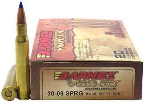 .30-06 Springfield 150 Grain TSX Boattail Ammo 20 Rounds