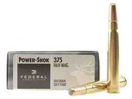 Federal 375 H&H Magnum 300 Grain Soft Point Ammo 20 Rounds