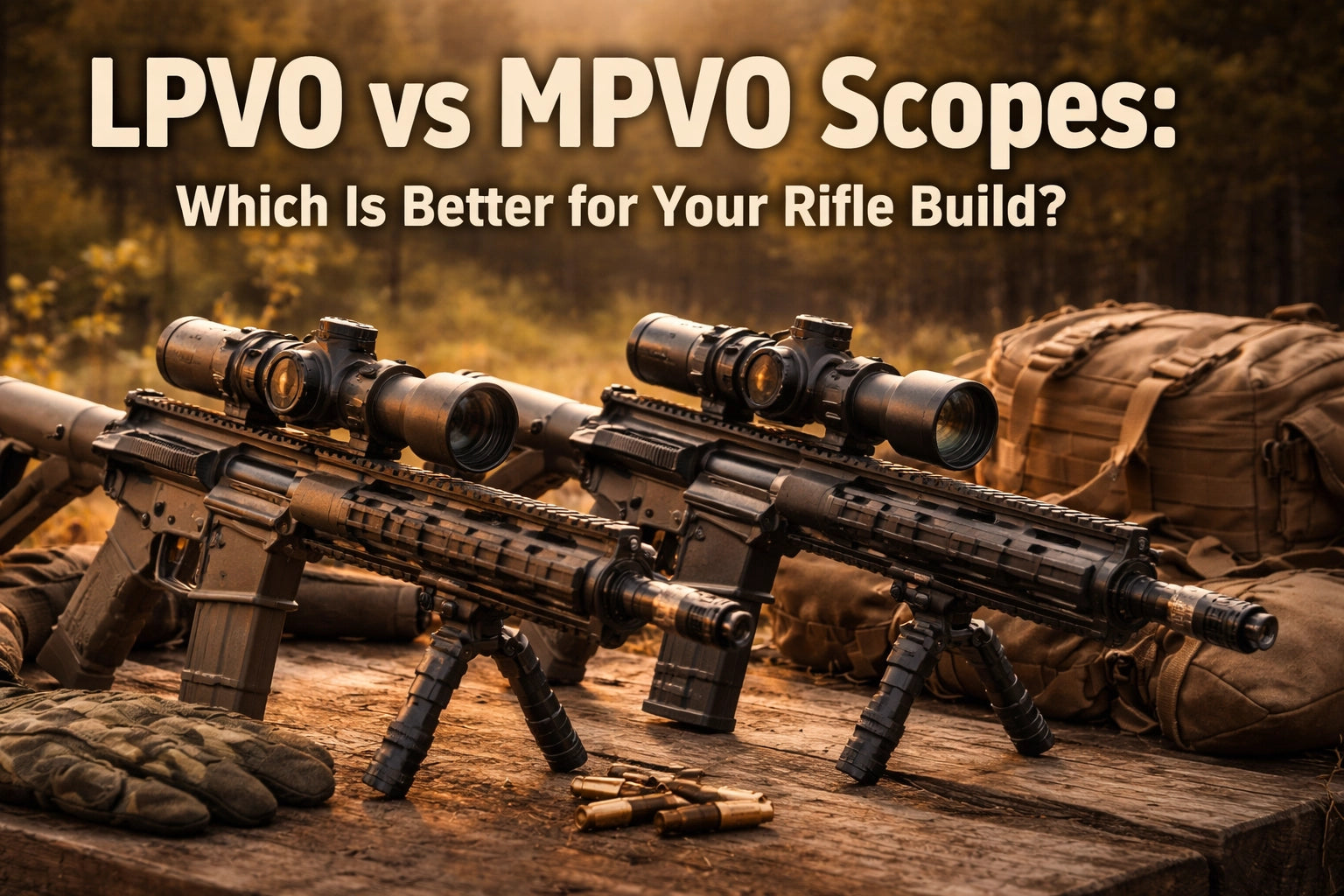 [HERO] LPVO vs MPVO Scopes: Which Is Better for Your Rifle Build?