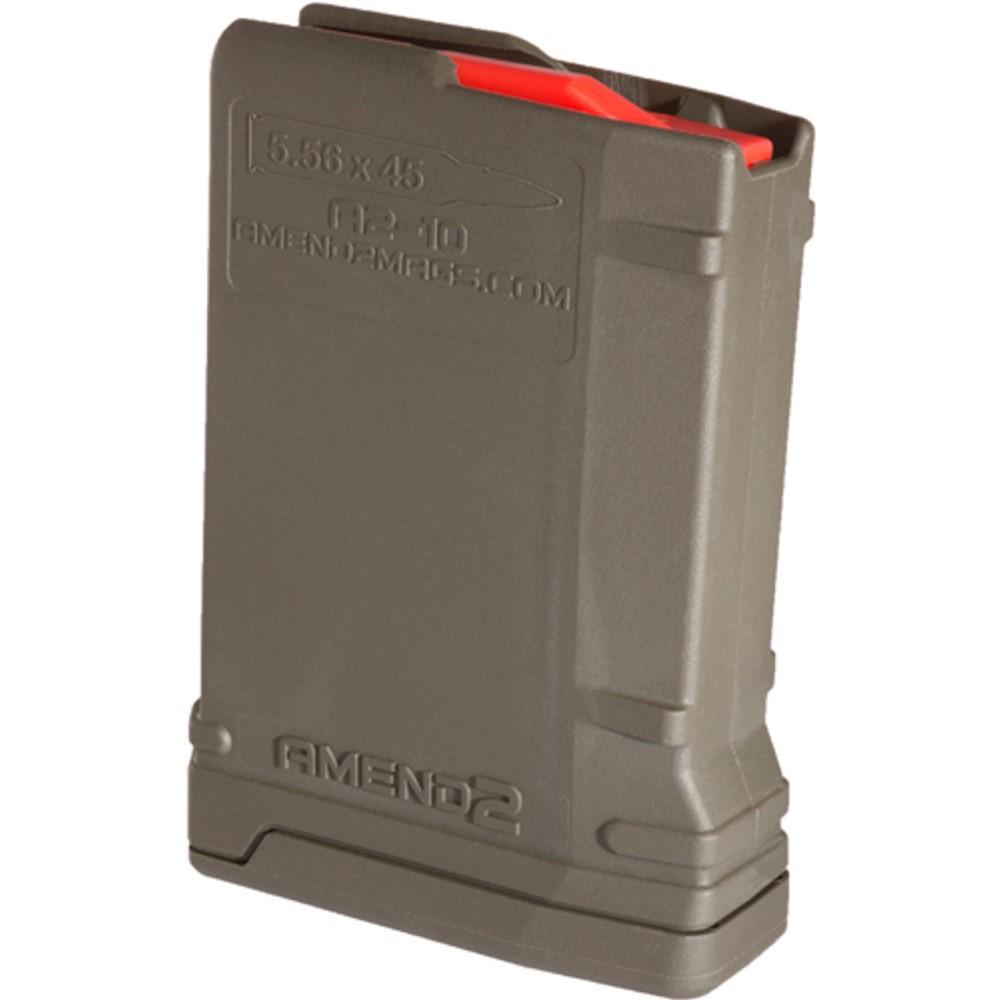 Amend2 Rifle Magazines Amend2 AR-15 Mod-2 Model Rifle Magazine OD Green 5.56/223 10/rd