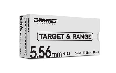 AMMO INC T&R 5.56 55GR M193 20/500