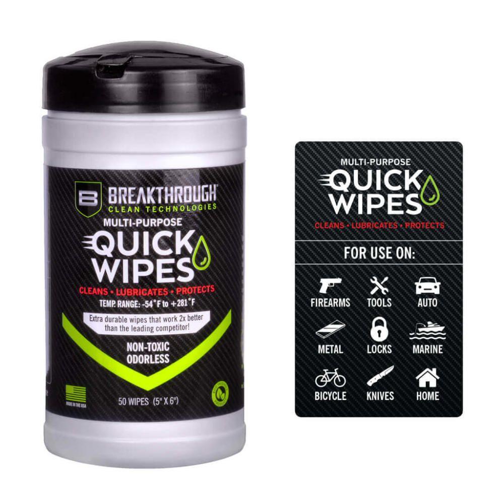 Allen Cloths &amp; Wipes Allen Breakthrough Clean Technologies Multi-Purpose CLP Quick Wipes 5"x6" 50/ct