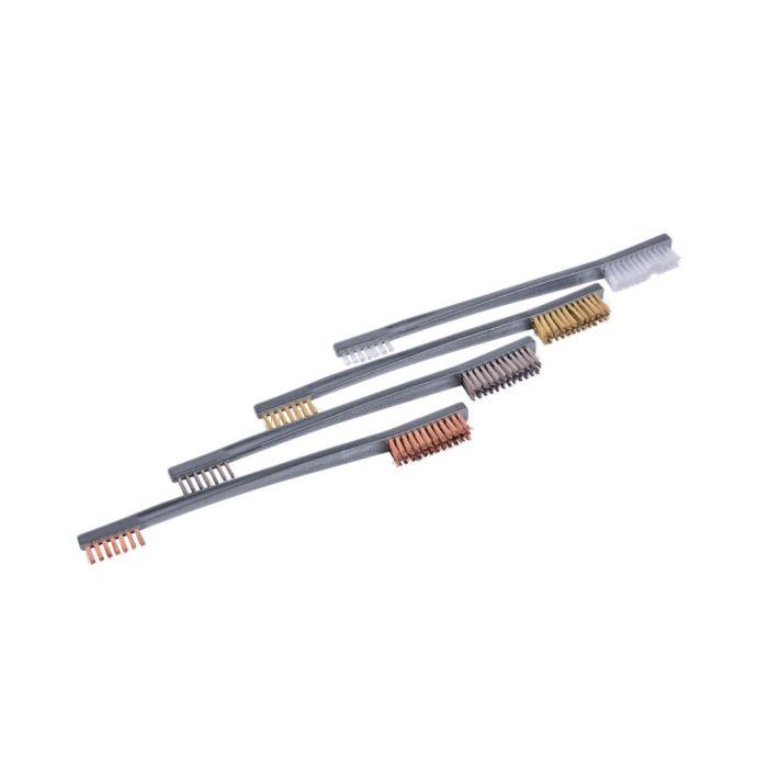 Allen Cleaning Brushes Mops and Swabs Allen Breakthrough Clean Technologies Double-Ended Brush Set 4/ct