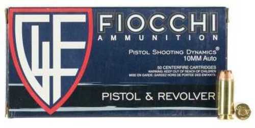 Fiocchi 10mm Auto Shooting Dynamics Ammunition – Consistent Quality for High-Volume Shooters
