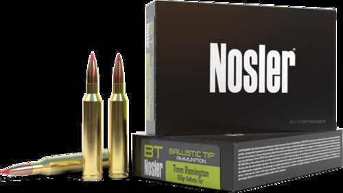 Nosler 7mm Rem Mag 150 Grain Ballistic Tip Ammo 20 Rounds