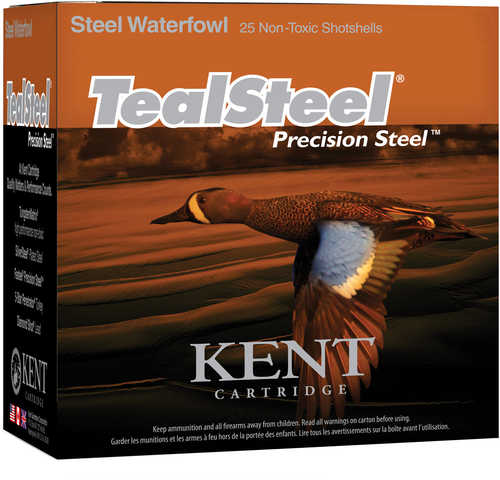 20 Gauge Kent Teal Steel 25 Rounds Shotshell 3 Inch 1 Oz 6