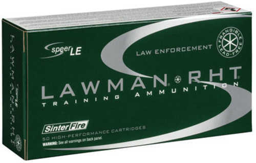 Speer Lawman 9mm Luger 50 Rounds Ammunition – Consistent Frangible Performance