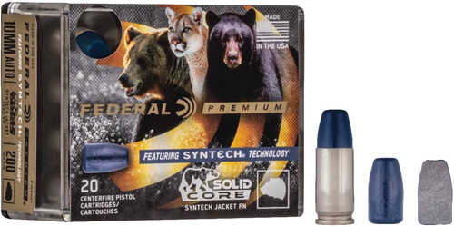 Federal 9mm Luger Ammunition – Solid Core 147 Grain Performance