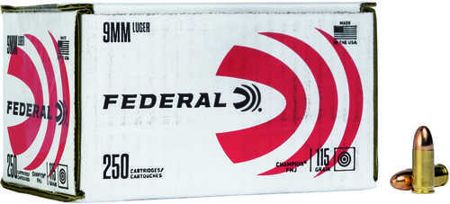 Federal 9mm 115 Gr Full Metal Jacket Ammo – Consistent Accuracy and Reliable Performance