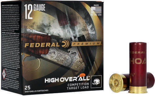 Federal High Over All 12 Gauge Ammo 1 Eighth Oz 1200 Fps