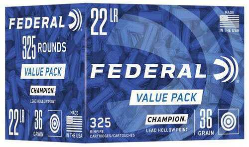 Federal Champion Training 22 LR 36 Gr Lead Hollow Point - Accurate Affordable Performance for All Rimfire Pursuits